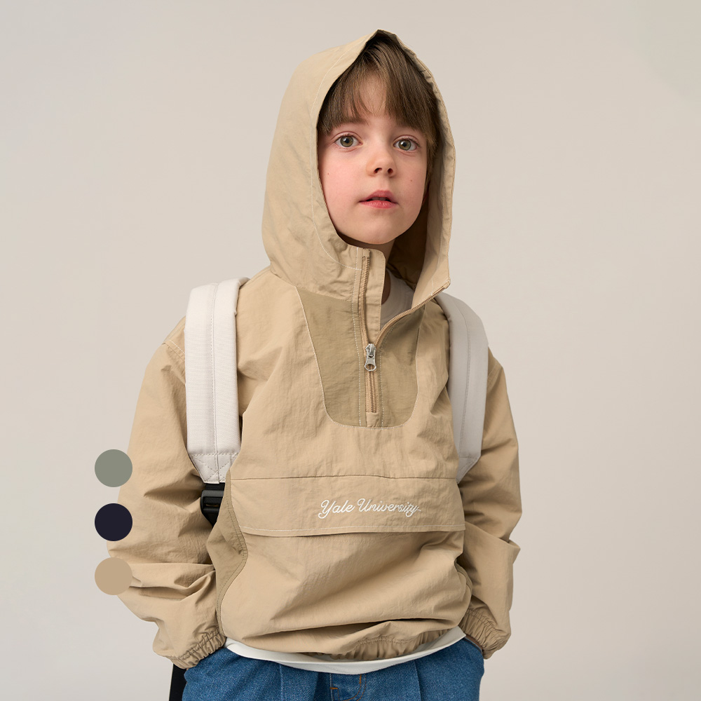 예일키즈 배색 아노락 A5S030 - 상품 이미지