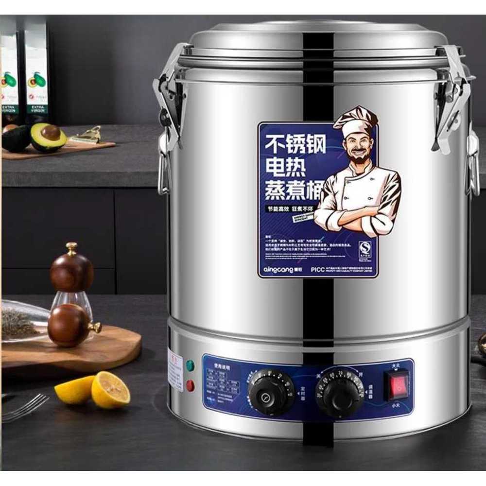 물 끓이기 자동 물통 전기포트 온수 가열 라면 뷔페 50L - 상세 이미지 3