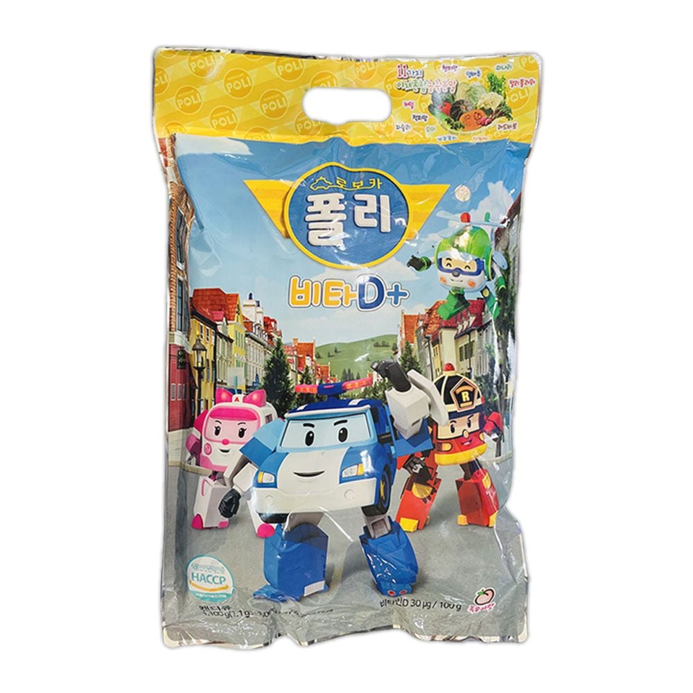 로보카 폴리 비타D+ 1000정 어린이 비타민 - 상품 이미지
