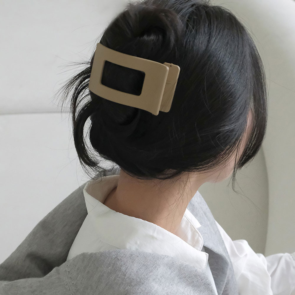 [7개 세트] 배김없는 반묶음 헤어 미니 집게핀