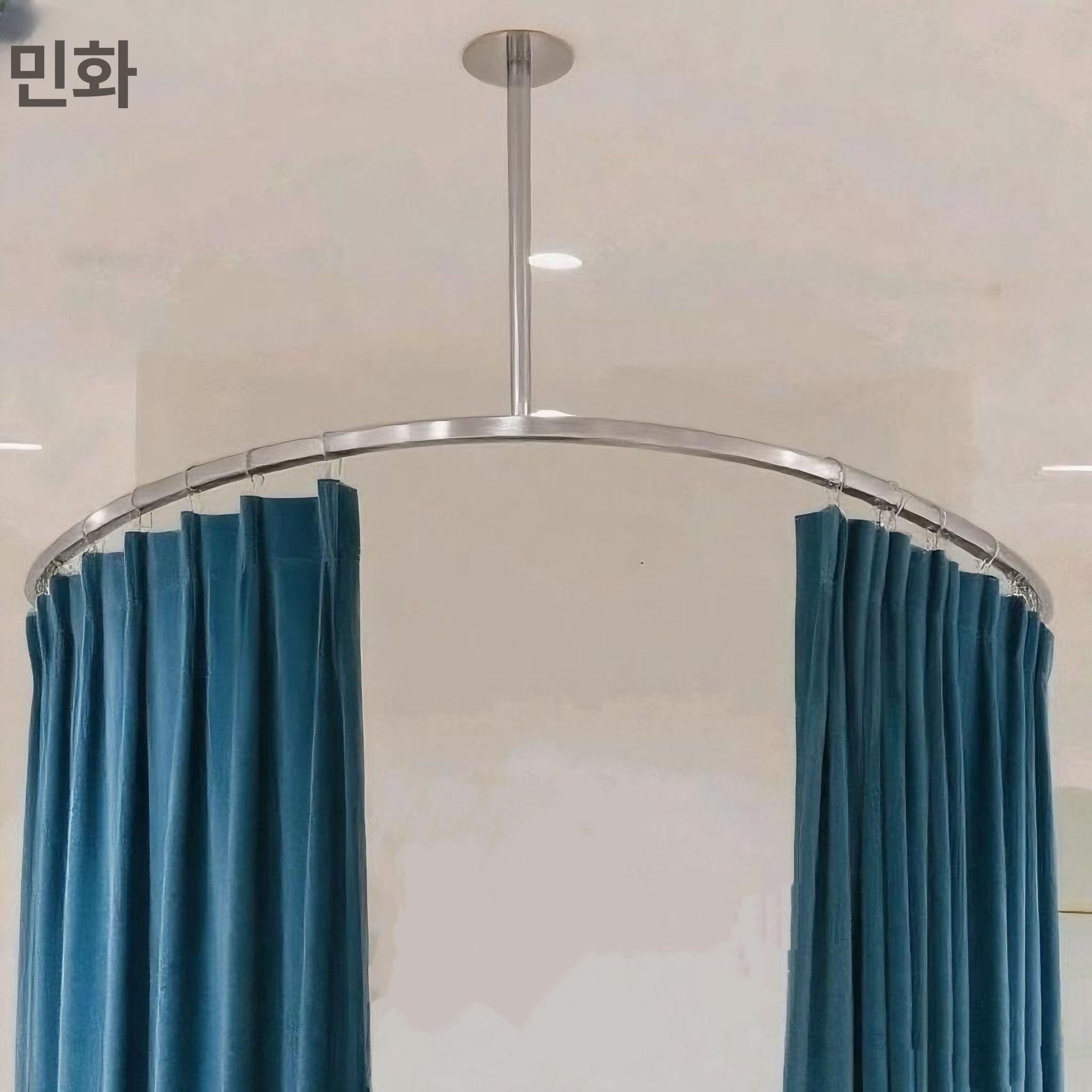 피부샵 베드 칸막이 병원 커튼 프레임 파티션 가림막 - 상세 이미지 5