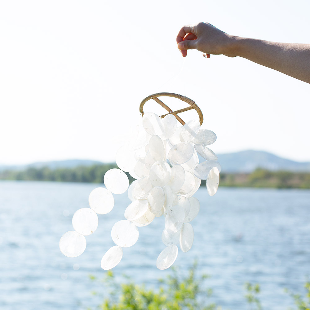 자개모빌 바람소리 드림캐쳐 썬캐쳐만들기 인테리어모빌 풍경종