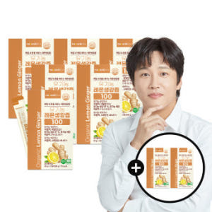 [6+2][120포] 내츄럴플러스 차태현 유기농 레몬 생강즙 100% N... 맛있게 먹은 솔직 후기 - 상품 이미지 1