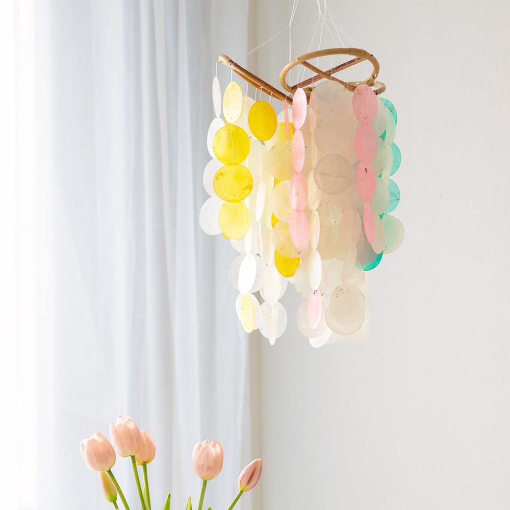 자개모빌 바람소리 드림캐쳐 썬캐쳐만들기 인테리어모빌 풍경종