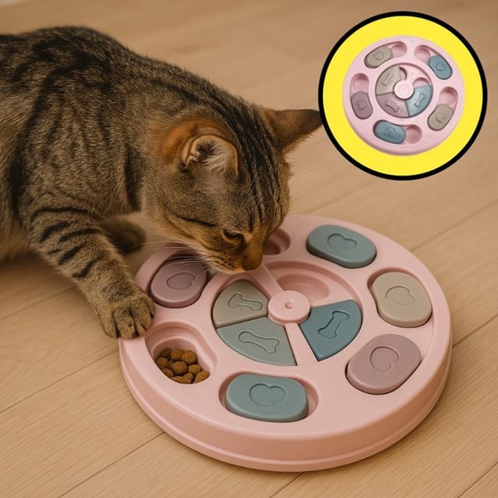 강아지 고양이 먹이퍼즐 반려견 반려묘 먹이 간식 - 상품 이미지