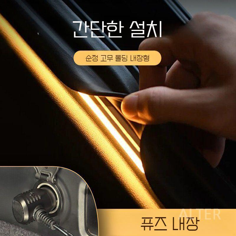 테슬라 Model Y 주니퍼 트렁크 식빵등 led 면발광 조명 용품 주변 인테리어 - 상세 이미지 4