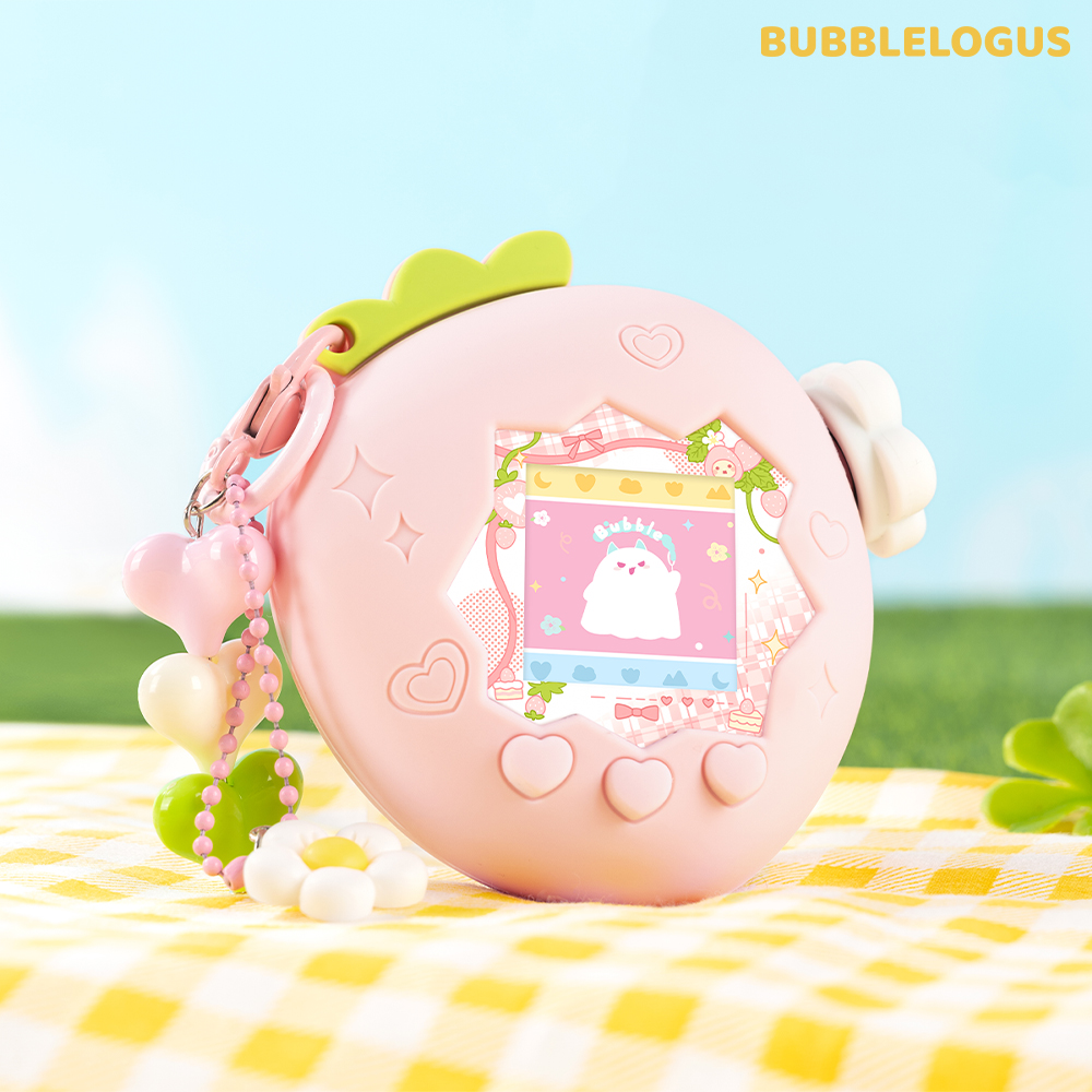 다마고치 파라다이스 케이스 딸기 세트 버블로거스