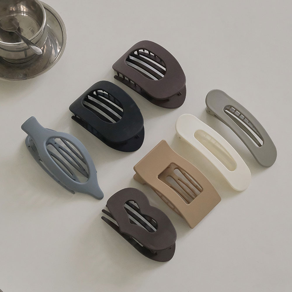 [7개 세트] 배김없는 반묶음 헤어 미니 집게핀