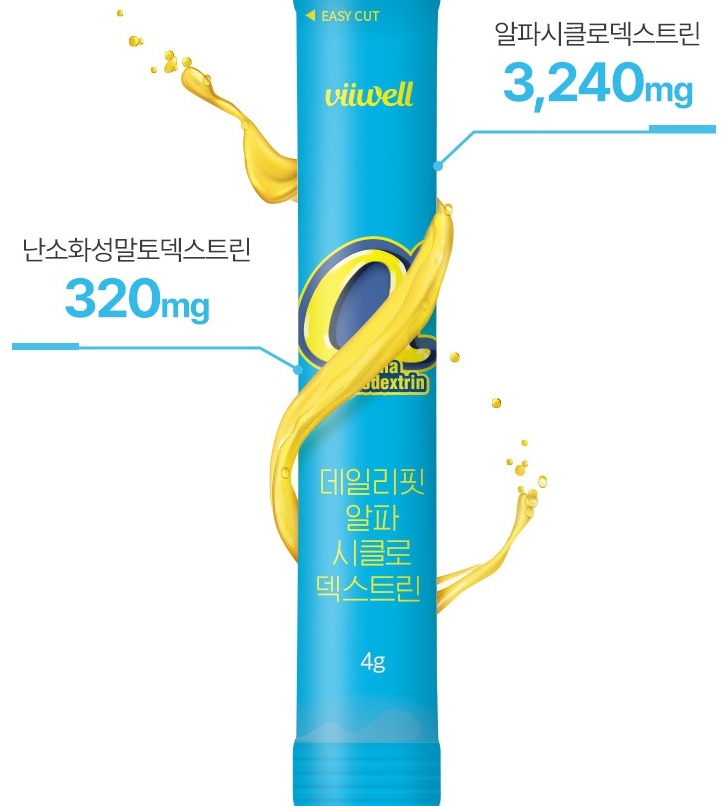 HACCP 알파시클로덱스트린 알파CD 알파시디 4g 14포 3개 - 상세 이미지 5