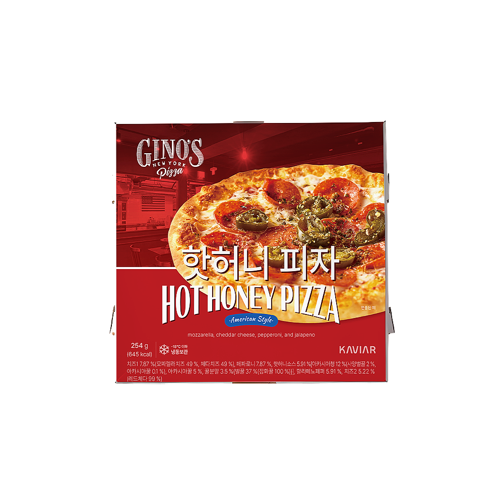 [지노스뉴욕피자] 핫허니피자 254g - 상세 이미지 3