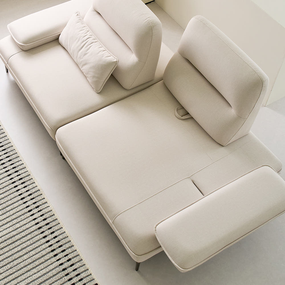 누아 듀얼 스윙 소파 스툴형