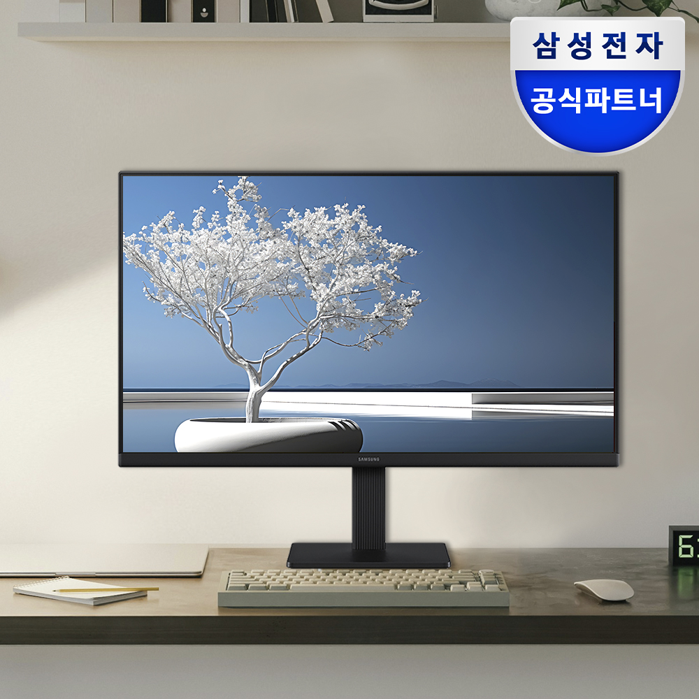 [최종 13만] 삼성 60.4cm(24인치) 100Hz IPS 모니터 LS24D300 - 상품 이미지