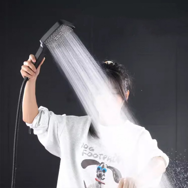 고급 4단 조절 샤워기 수압 상승 목욕탕 빅 - 상품 이미지