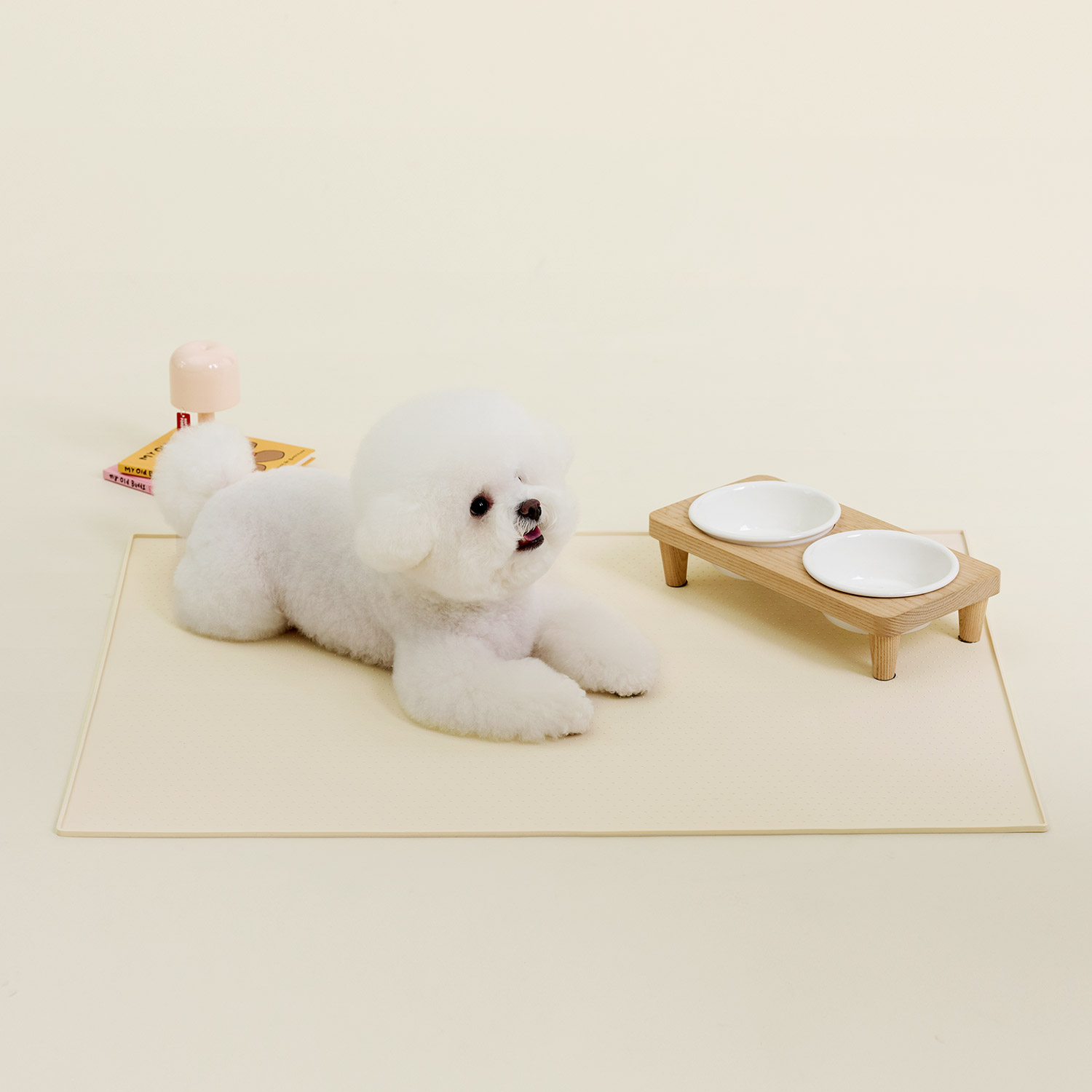 울리 도트 실리콘 배변매트 강아지 배변판 식기매트 60 - 상세 이미지 3