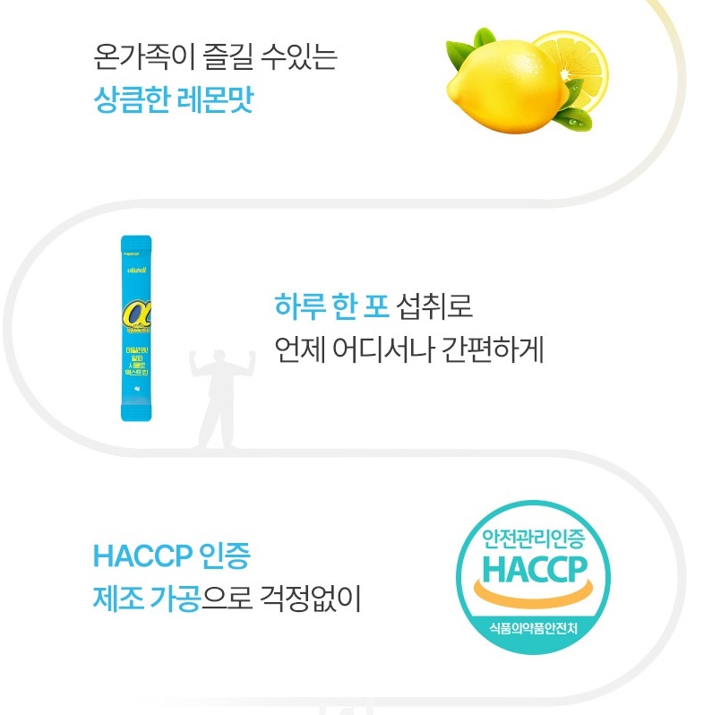 HACCP 알파시클로덱스트린 알파CD 알파시디 4g 14포 3개 - 상세 이미지 4
