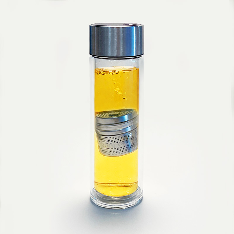 57도씨 마그넷 이중유리 티 보틀 400ml - 상세 이미지 4
