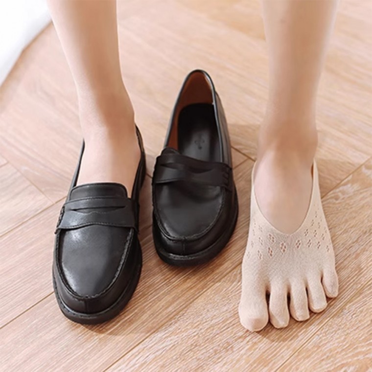 여름 발편한 발가락 양말 망사삭스 데일리 덧신 - 상품 이미지