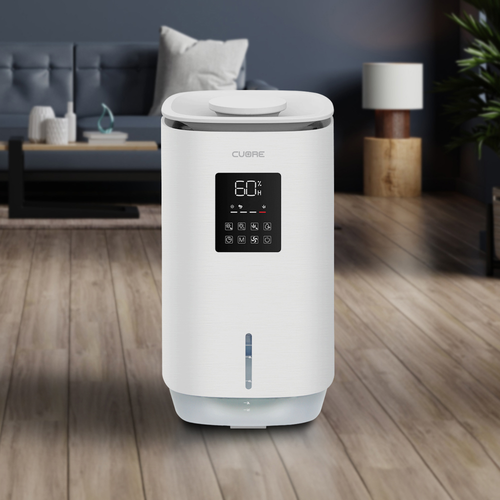 쿠오레 자연 증발 기화식 가습기 대용량 신생아 아기 가습기 CHD-EH10W