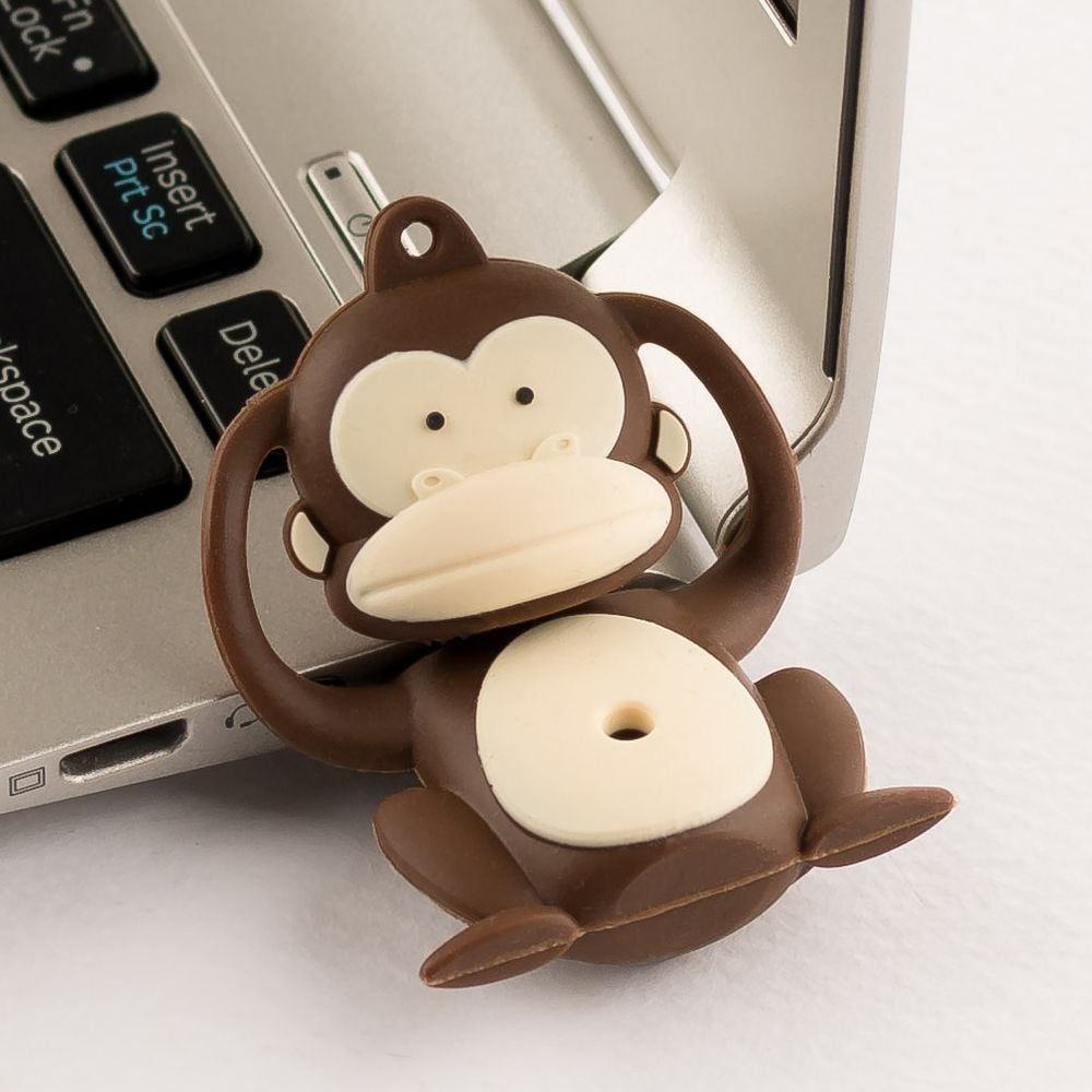 십이지신 동물 실리콘 USB 메모리 16GB 32GB 64GB 동물 16GB 쥐 - 상품 이미지