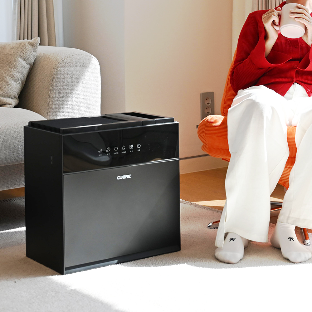 쿠오레 대용량 기화식 가습기 사무실 거실 대형 업소용 저소음 CHD-E15B