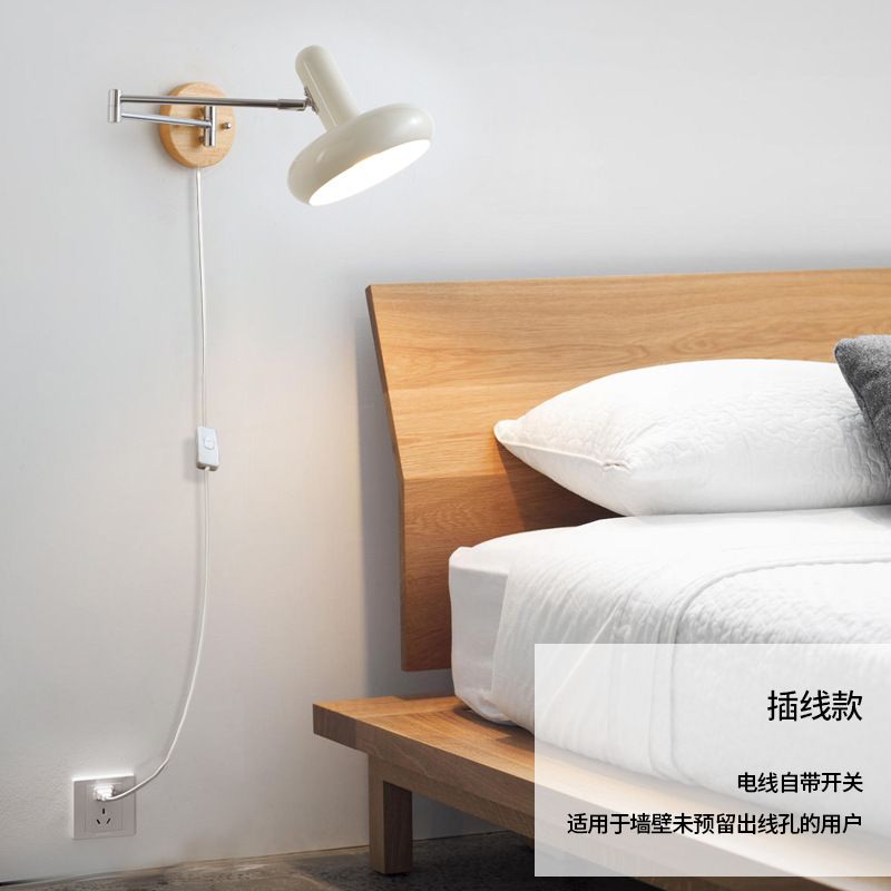 벽등 각도조절 조명 12W 벽 벽걸이형 콘센트 LED 스탠드 백색광 12W (배선 스위치X) - 상세 이미지 4