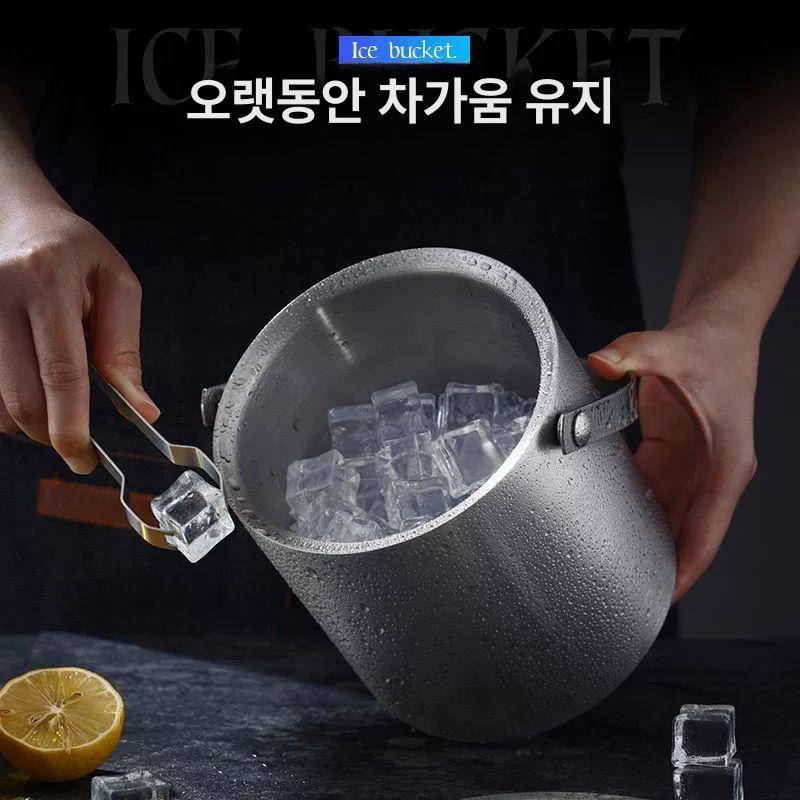 보온보냉 2중 304 칠링백 아이스버킷 스테인리스 칠러 2L - 상세 이미지 4