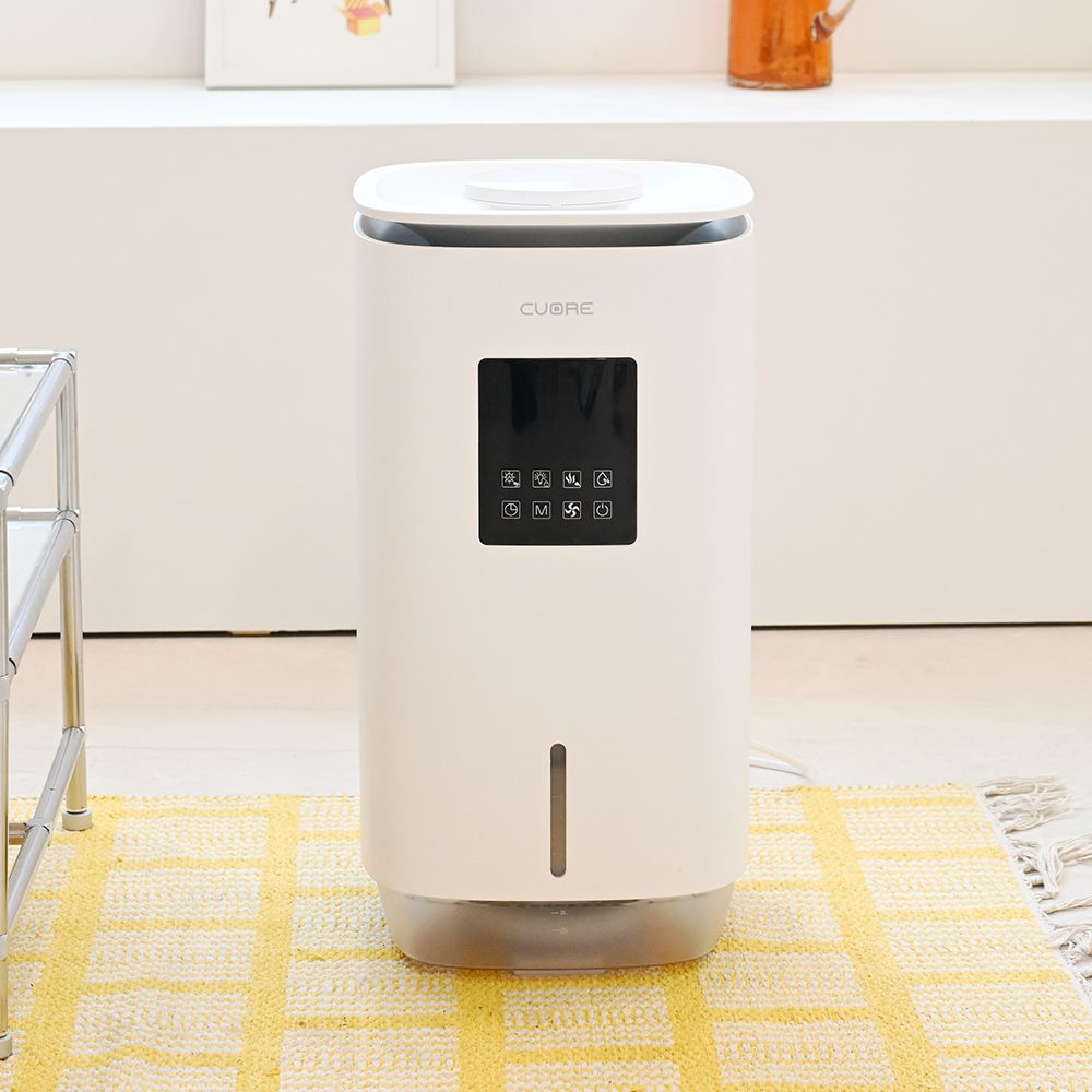 쿠오레 자연 증발 기화식 가습기 대용량 신생아 아기 가습기 CHD-EH10W