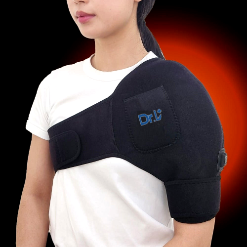 닥터레벨 4세대 근적외선 오십견 어깨 찜질기 온열 회전근개 승모근 온열기