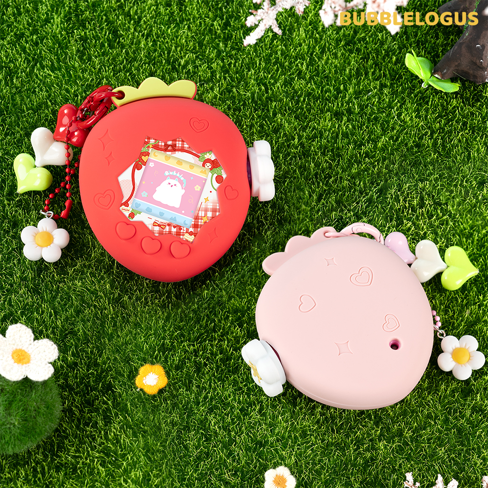 다마고치 파라다이스 케이스 딸기 세트 버블로거스