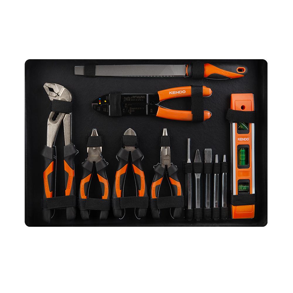 켄도 만능 캐리어 공구세트 161PC 출장용 공구가방 90703-TFO - 상세 이미지 4