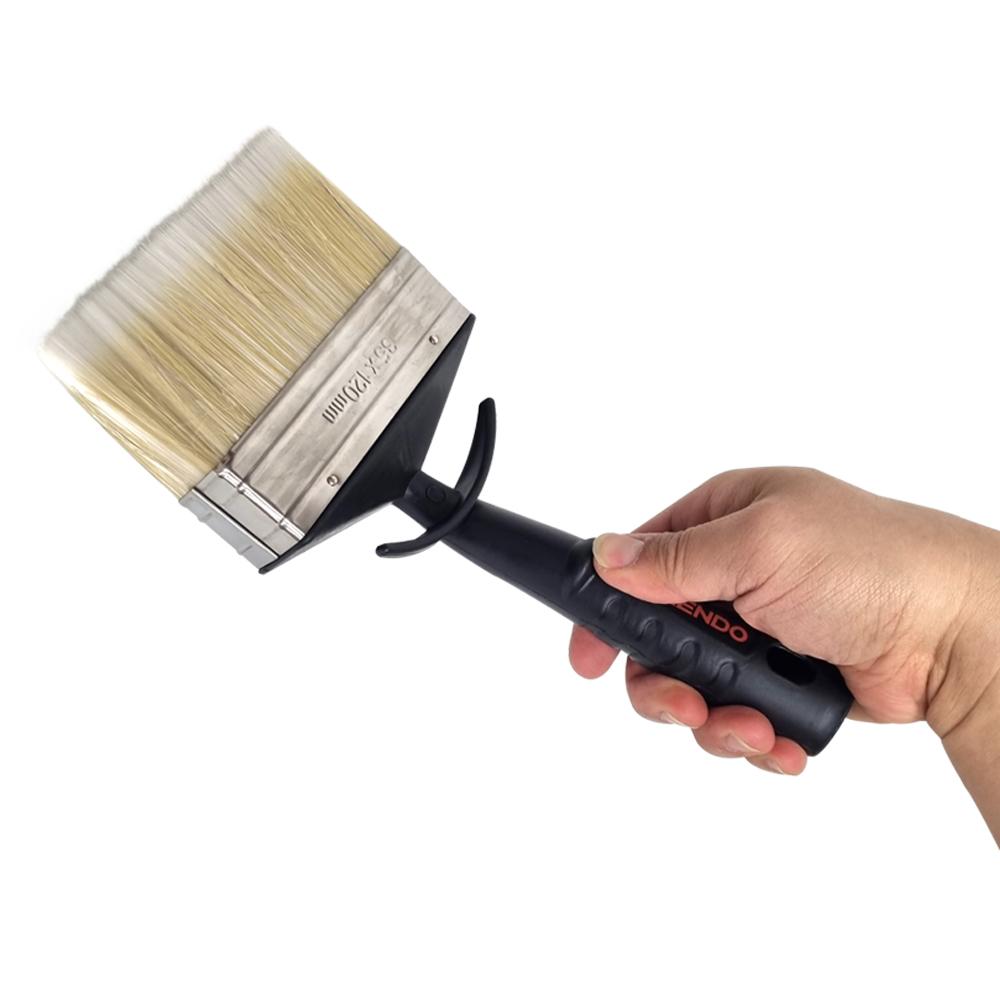 켄도 외벽브러쉬 페인트붓 블럭형 꺽기붓 수성 유성 DIY 46211N - 상세 이미지 3