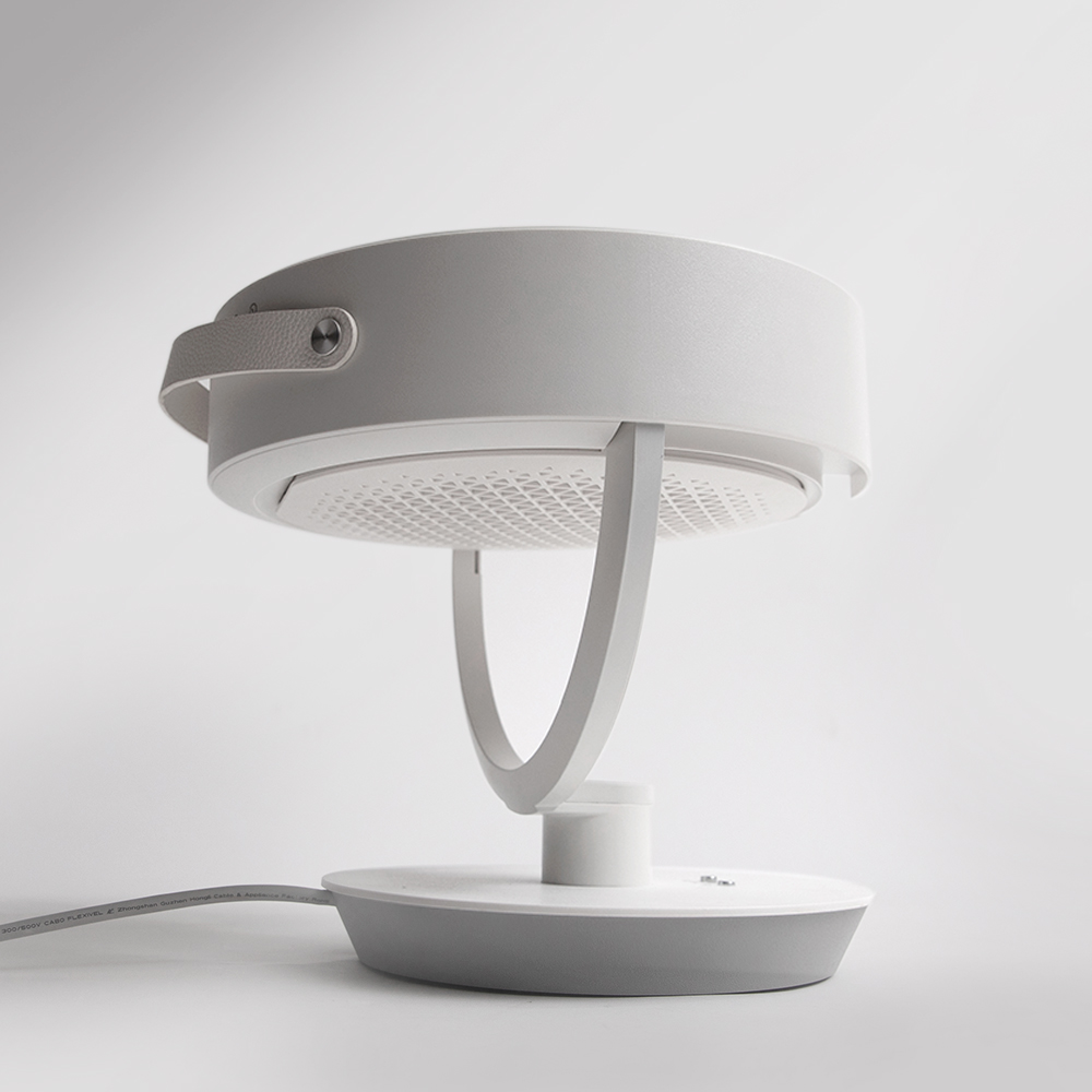 보아르 모노라운드 AI 자동온도조절 회전 미니 전기 온풍기 세라믹PTC 탁상용 소형 원룸