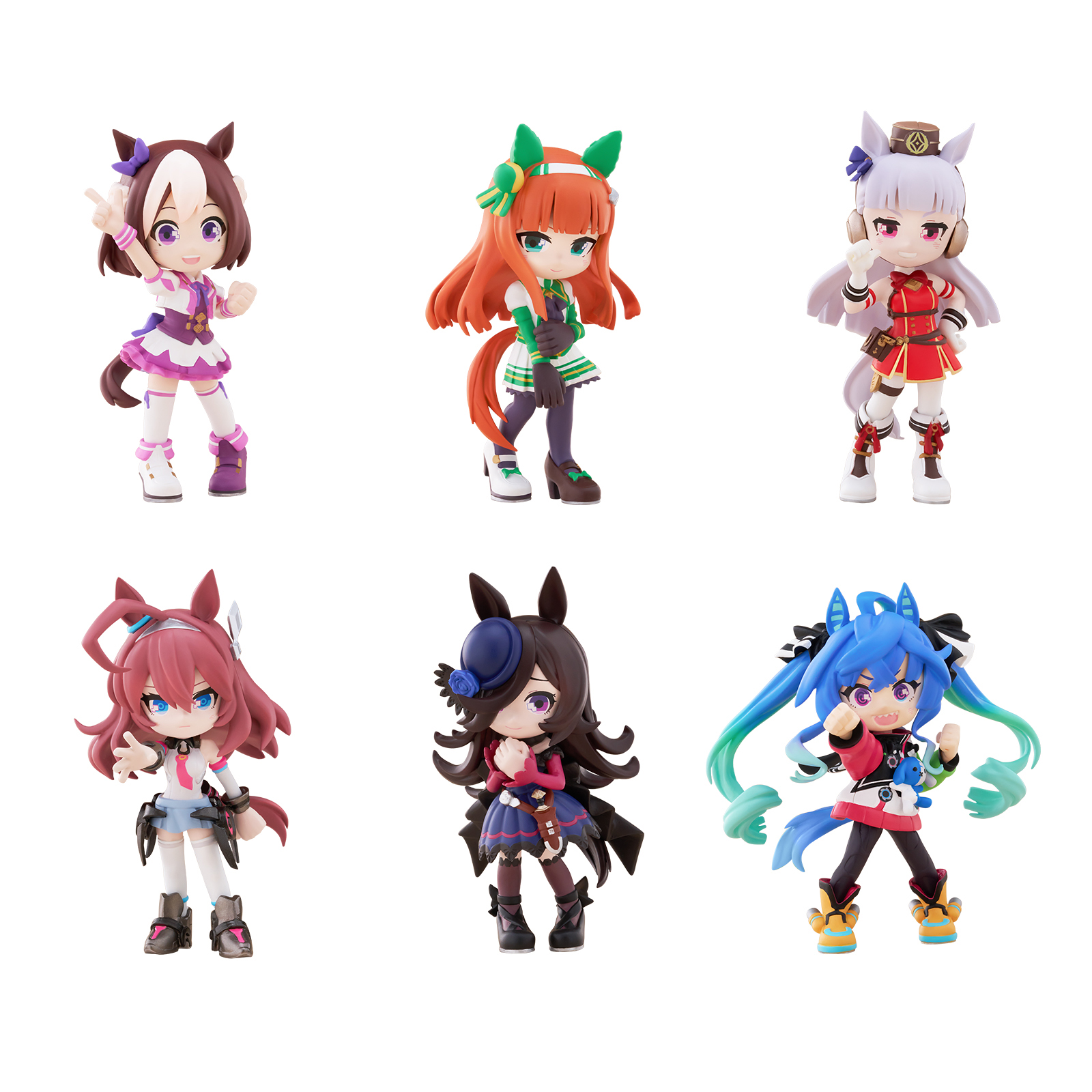 [예약] 팔버스 우마무스메 프리티 더비 트레이딩 미니 피규어 (6종세트) 이미지 3