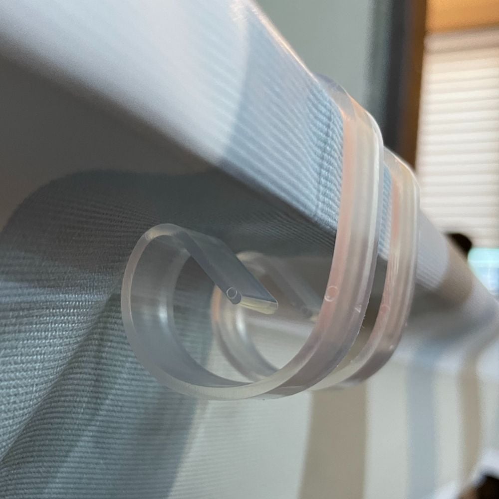 테이블보 식탁보 고정클립 투명 4P 홀더 집게