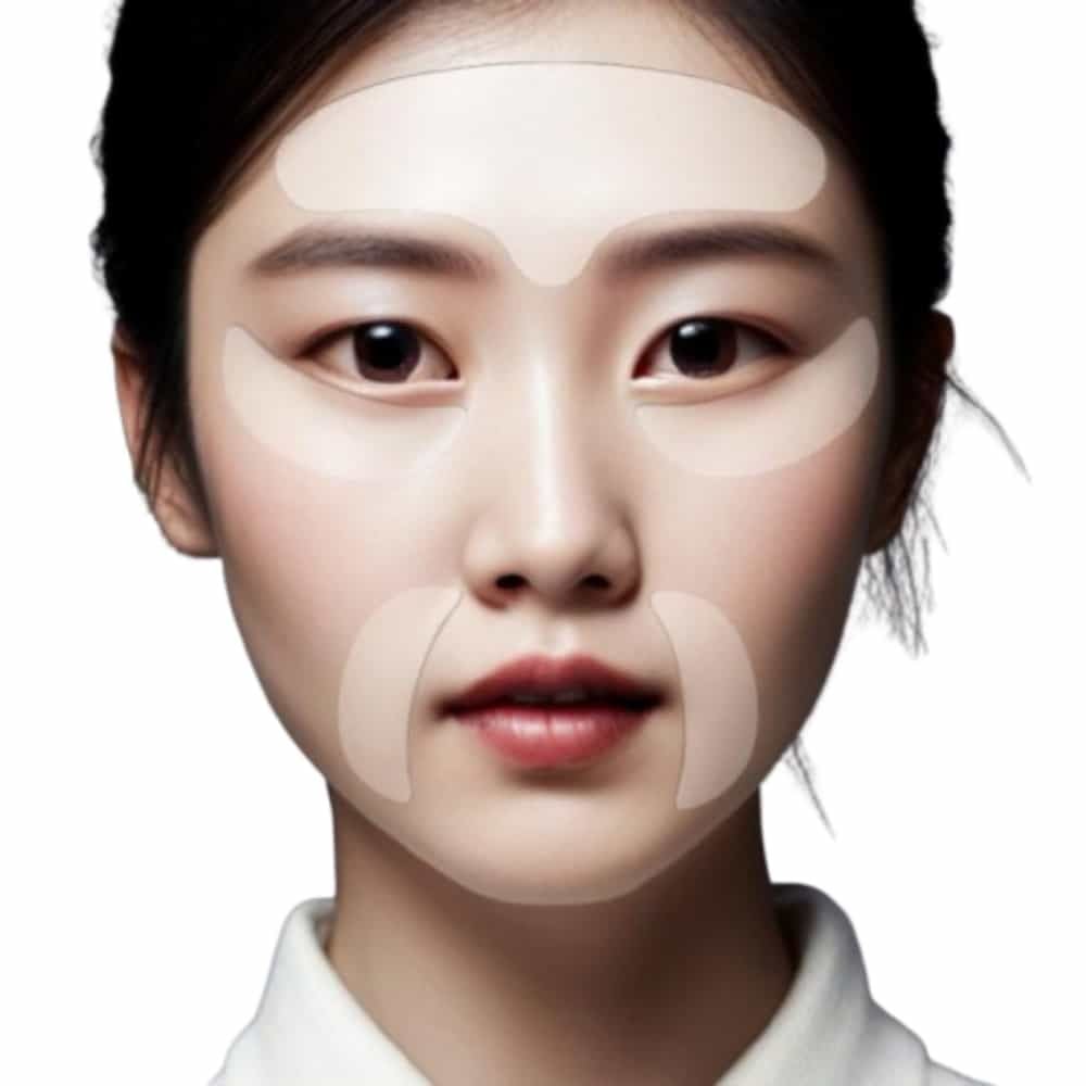 얼굴 주름관리 투명패치 5p 콜라겐아이패치 눈주름패 - 상품 이미지