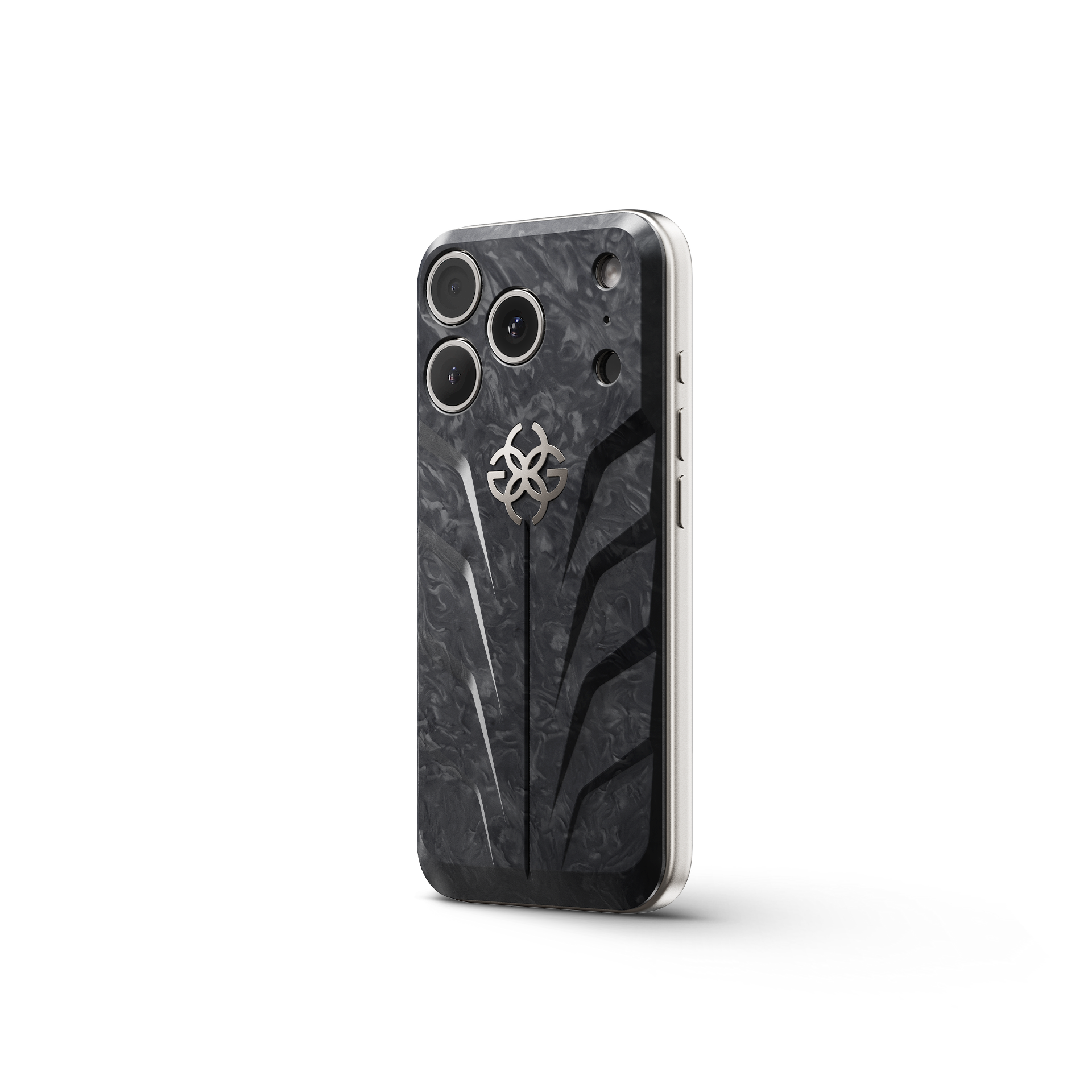 골든컨셉 아이폰17 케이스 - RSC17 - Magnetic Shield Carbon - Titanium Grey - 메인 이미지