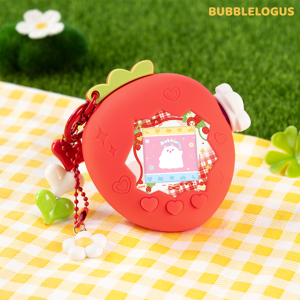 다마고치 파라다이스 케이스 딸기 세트 버블로거스