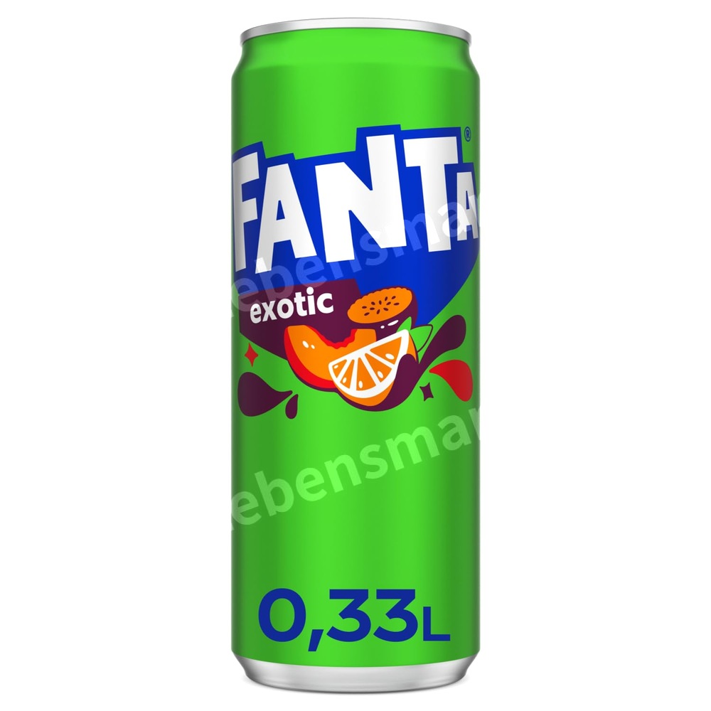 독일 환타 엑조틱 트로피칼 탄산음료 330ml x 24캔 환타 엑조틱 - 상세 이미지 2