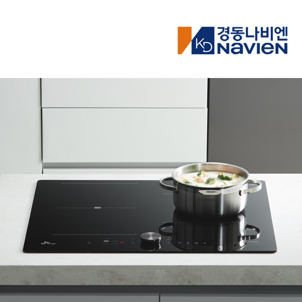 방문설치 3구 보더리스1등급 플렉스존 올파워 인덕션 전기레인지 후드연동형 빌트인, 블랙 ERI5023