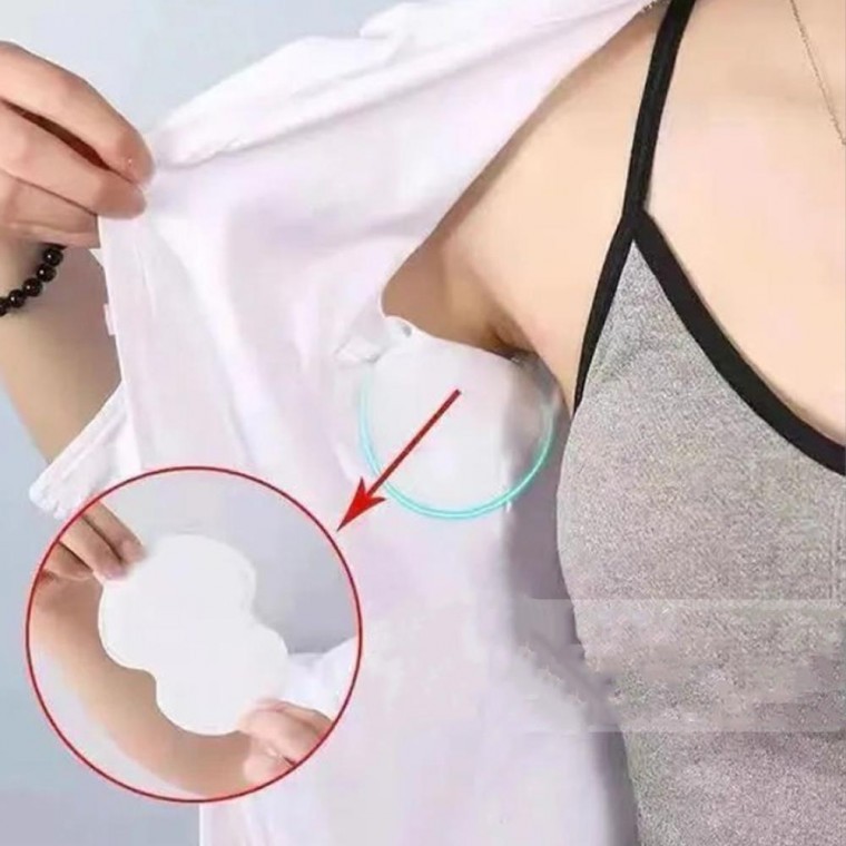 겨드랑이 땀 패드 겨땀 땀흡수패드 땀자국 패치 10P - 상품 이미지