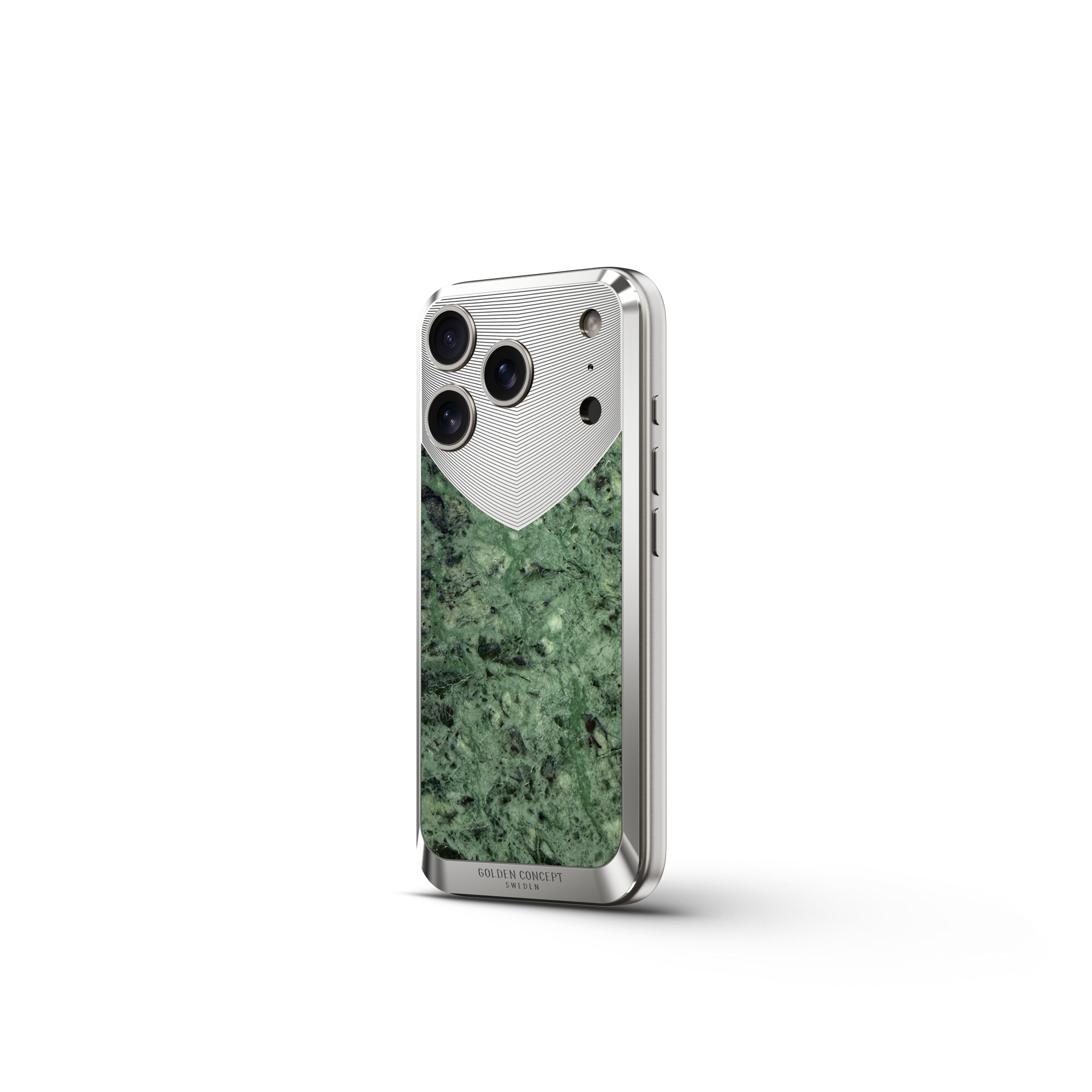 골든컨셉 아이폰17 케이스 - RST17 - Magnetic Shield Marble Edition - Verde Issorie - 메인 이미지