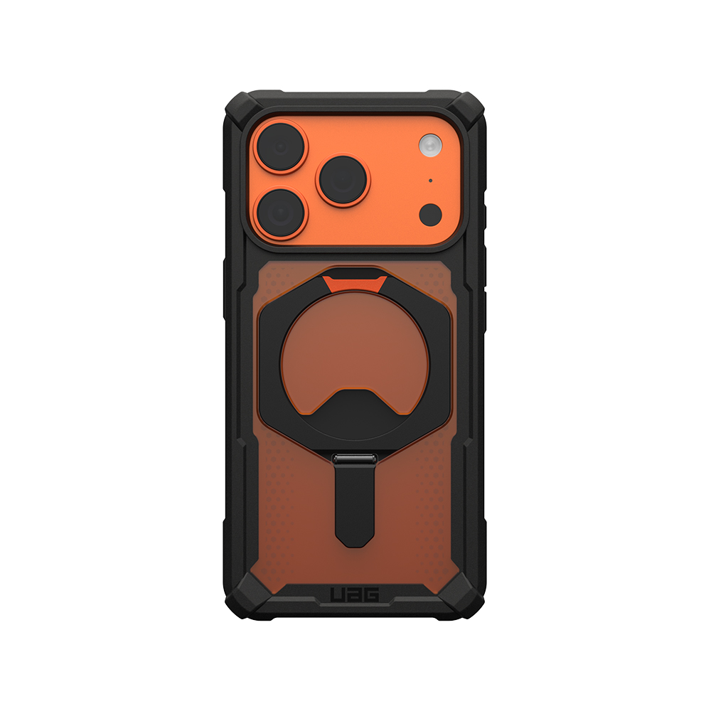UAG 플라즈마 XTE 맥세이프 케이스 블랙 오렌지, 아이폰17 프로 - 상세 이미지 2