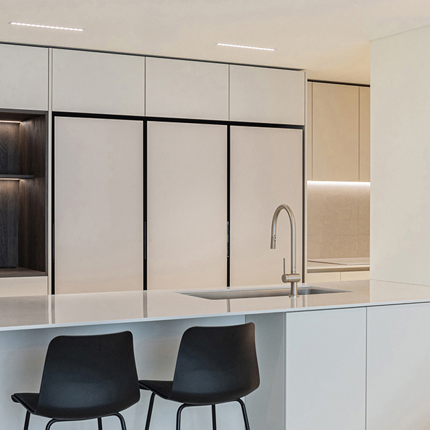 라우체 아르띠 U형 무광 니켈 주방 싱크수전 TM0028UN