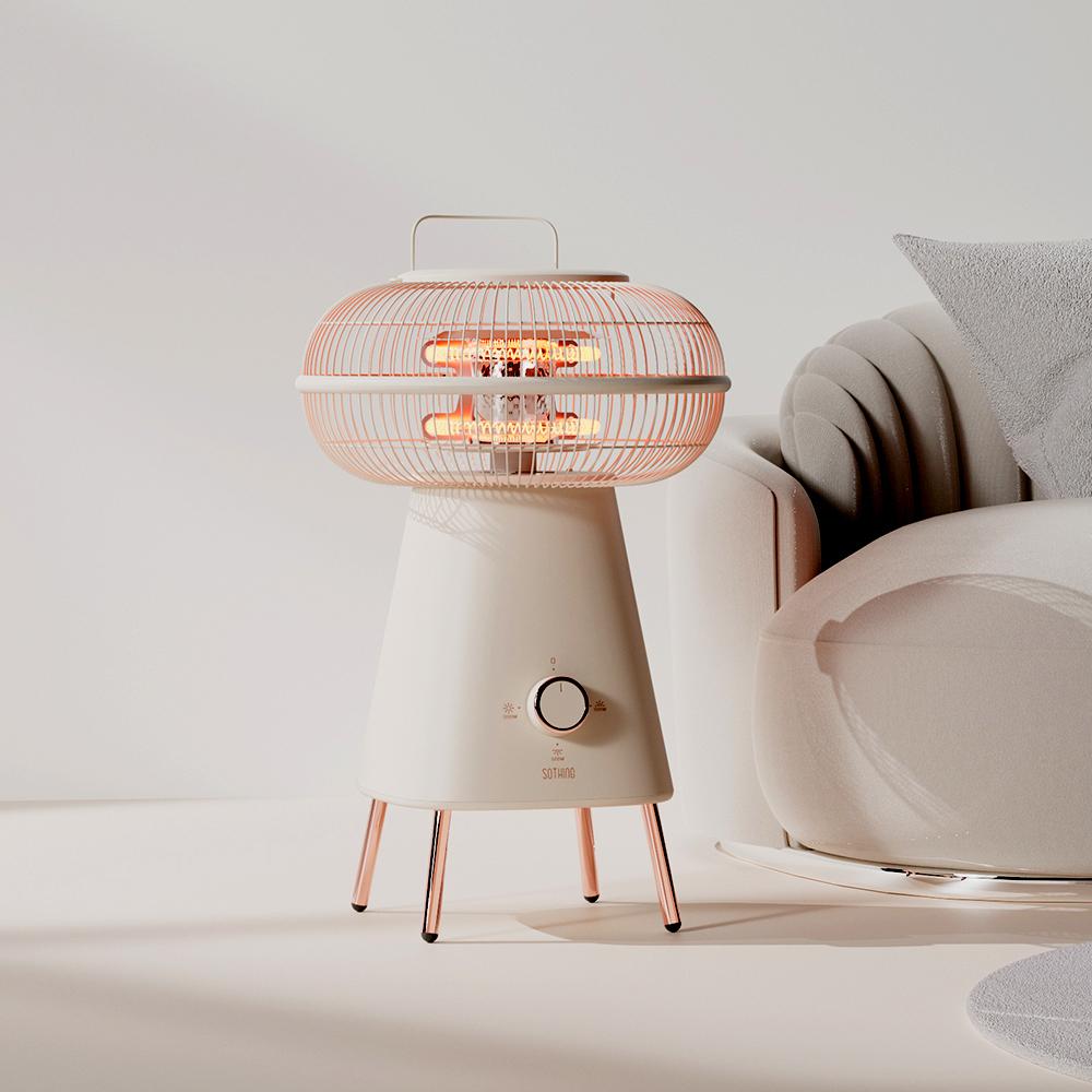 사무실전기히터 오방난로 가정용전기난로 난방기 온열기