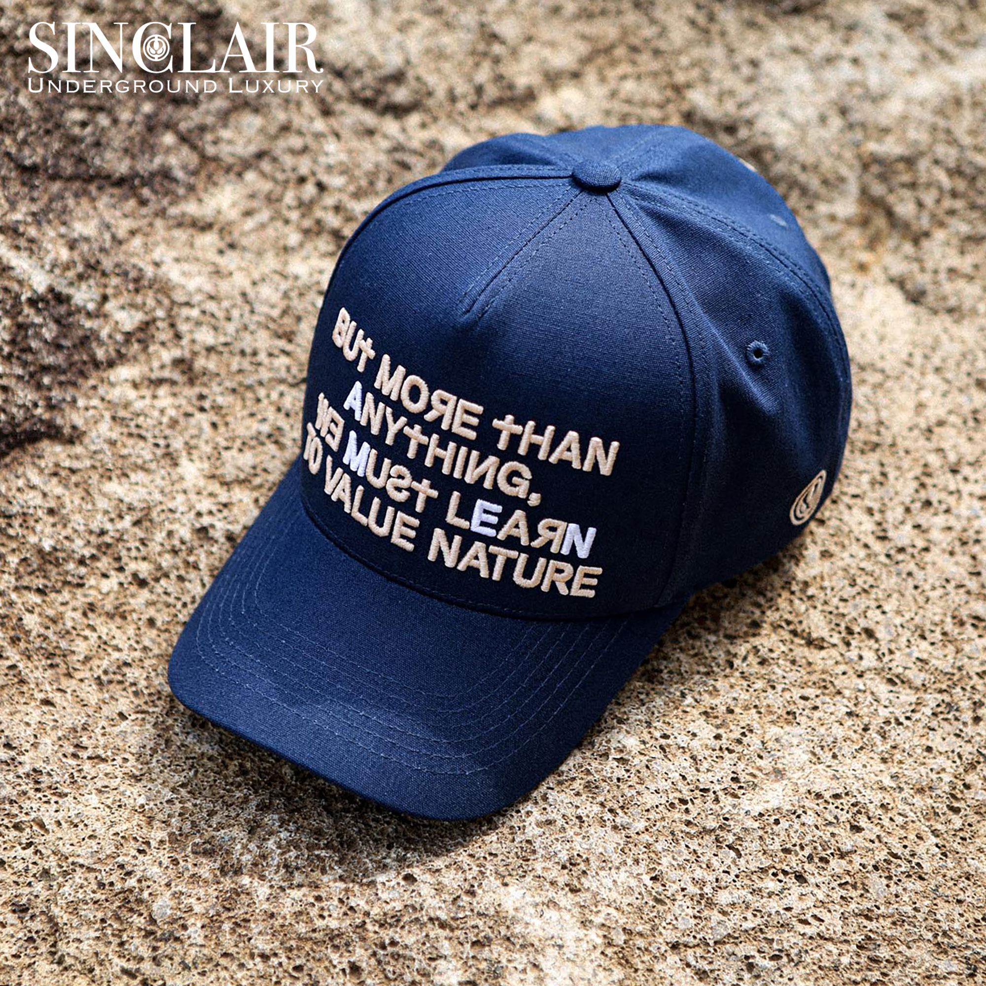 싱클레어 세이브어스 네이비 볼캡 명품 얼굴 작아보이는 깊은 야구모자 남자 여자 스냅백