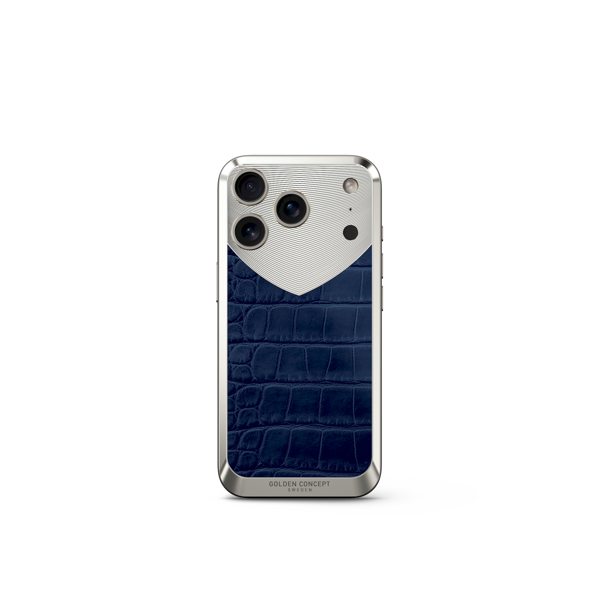 골든컨셉 아이폰17 케이스 - RST17 - Magnetic Shield Alligator Edition - Matte Blue - 상세 이미지 3