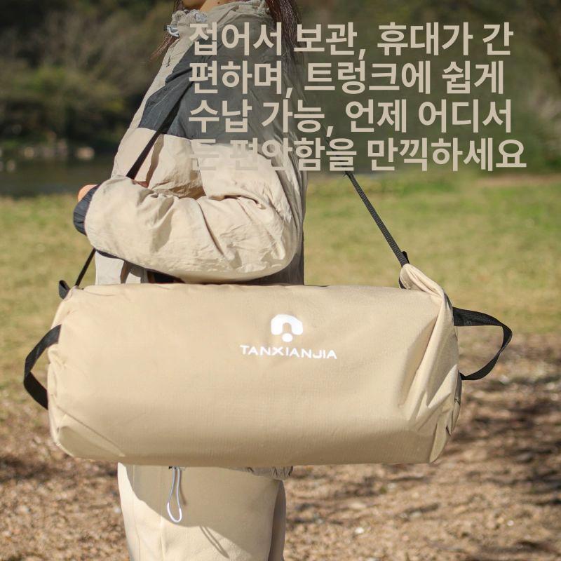 더블 야전 침대 대형 베드 경량 백패킹 캠핑 2인용 - 상세 이미지 5