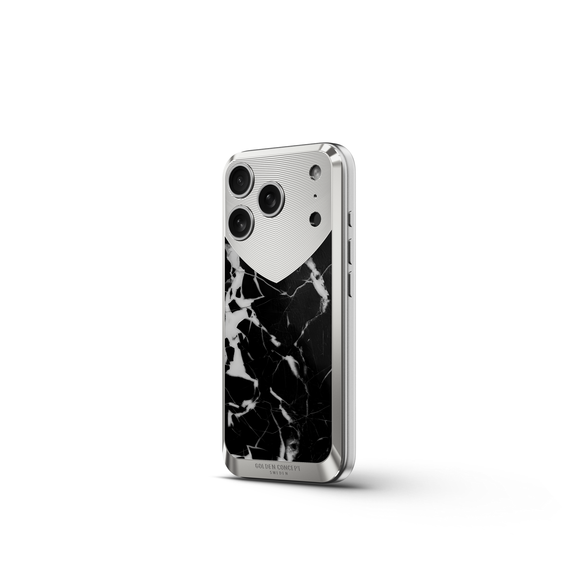 골든컨셉 아이폰17 케이스 - RST17 - Magnetic Shield Marble Edition - Nero Marquina - 상품 이미지