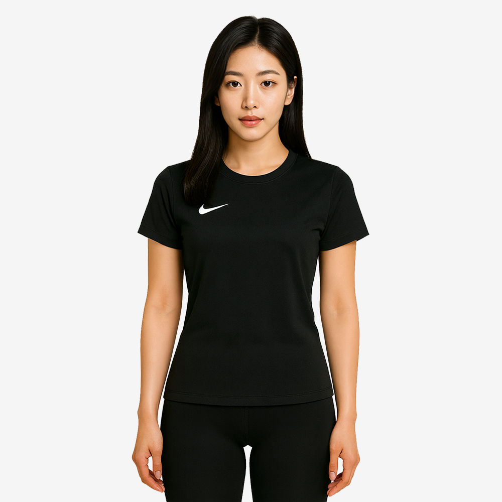 나이키 우먼 드라이 스우시 반팔티 BV6728-010 제품 이미지