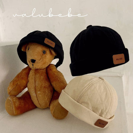 벨루베베 왕서방 패딩 비니캡 2color 25베베 패딩모자 비니모자